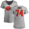 Women's Dawand Jones Name & Number Slim Fit T-Shirt - Ash