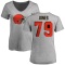 Women's Dawand Jones Name & Number Slim Fit T-Shirt - Ash