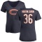 Women's DeAndre Houston-Carson Name & Number Slim Fit T-Shirt - Navy