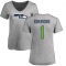 Women's Dee Eskridge Name & Number Slim Fit T-Shirt - Ash
