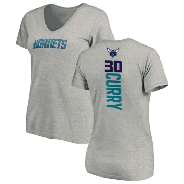 Women's Dell Curry Backer T-Shirt - Ash