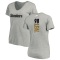 Women's DeMarvin Leal Backer V-Neck T-Shirt - Ash
