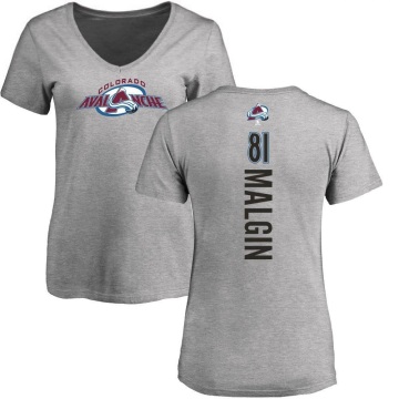 Women's Denis Malgin Backer T-Shirt - Ash