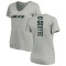 Women's Dennis Byrd Backer V-Neck T-Shirt - Ash
