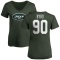 Women's Dennis Byrd Name & Number Slim Fit T-Shirt - Green