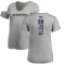 Women's Dennis Pitta Backer V-Neck T-Shirt - Ash