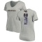 Women's Dennis Pitta Backer V-Neck T-Shirt - Ash