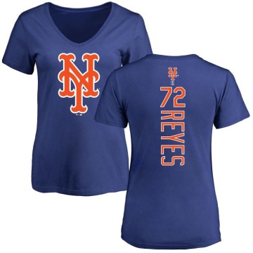 Women's Denyi Reyes Backer Slim Fit T-Shirt - Royal