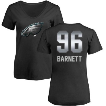Women's Derek Barnett Midnight Mascot T-Shirt - Black