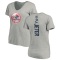 Women's Derek Jeter Backer Slim Fit T-Shirt - Ash