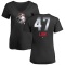Women's Derek Law Midnight Mascot V-Neck T-Shirt - Black