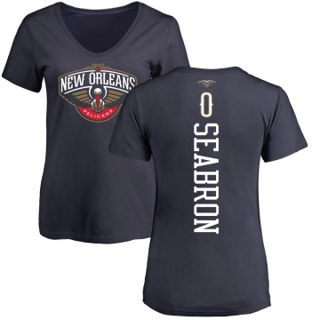 Women's Dereon Seabron Backer T-Shirt - Navy