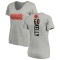Women's Derrick Kelly Backer V-Neck T-Shirt - Ash