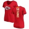 Women's Derrick Thomas Backer Slim Fit T-Shirt - Red