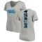 Women's DeShawn Williams Backer V-Neck T-Shirt - Ash