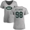 Women's Deslin Alexandre Name & Number Slim Fit T-Shirt - Ash