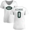 Women's Deslin Alexandre Name & Number Slim Fit T-Shirt - White