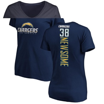 Women's Detrez Newsome Backer T-Shirt - Navy