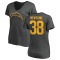 Women's Detrez Newsome One Color T-Shirt - Ash