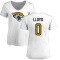 Women's Devin Lloyd Name & Number Slim Fit T-Shirt - White