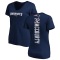Women's Devin McCourty Backer Slim Fit T-Shirt - Navy