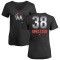 Women's Devin Smeltzer Midnight Mascot V-Neck T-Shirt - Black