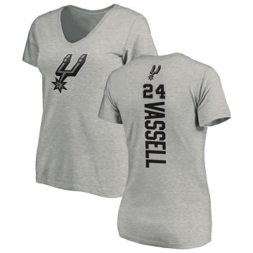 Women's Devin Vassell Backer T-Shirt - Ash