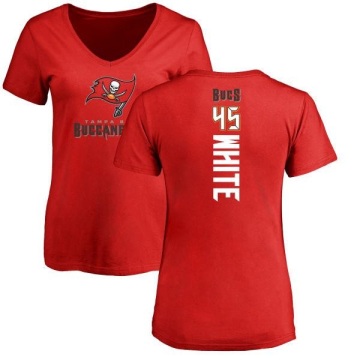 Women's Devin White Backer Slim Fit T-Shirt - Red