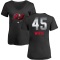 Women's Devin White Midnight Mascot T-Shirt - Black