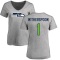 Women's Devon Witherspoon Name & Number Slim Fit T-Shirt - Ash