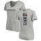 Women's DeVontres Dukes Backer V-Neck T-Shirt - Ash