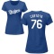 Women's Diego Cartaya Name & Number T-Shirt - Royal
