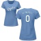 Women's Diego Hernandez Name & Number T-Shirt - Light Blue