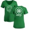 Women's Dillon Maples Dubliner Name & Number V-Neck T-ShirtKelly - Green