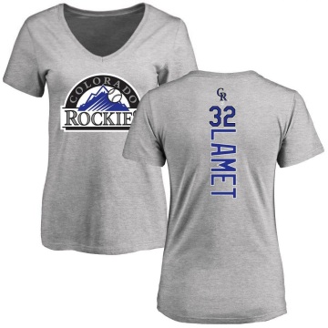 Women's Dinelson Lamet Backer Slim Fit T-Shirt - Ash