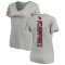 Women's D.J. Humphries Backer V-Neck T-Shirt - Ash