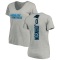 Women's DJ Johnson Backer V-Neck T-Shirt - Ash