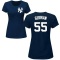 Women's Domingo German Name & Number T-Shirt - Navy