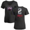 Women's Dominic Smith Midnight Mascot V-Neck T-Shirt - Black