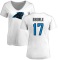 Women's Dominik Eberle Name & Number Slim Fit T-Shirt - White