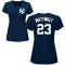 Women's Don Mattingly Name & Number T-Shirt - Navy