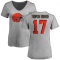 Women's Dorian Thompson-Robinson Name & Number Slim Fit T-Shirt - Ash