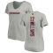 Women's Doug Williams Backer V-Neck T-Shirt - Ash