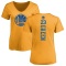Women's Draymond Green One Color Backer Slim-Fit V-Neck T-Shirt - Gold