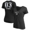 Women's Drazen Petrovic Midnight Mascot T-Shirt - Black