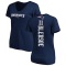 Women's Drew Bledsoe Backer Slim Fit T-Shirt - Navy