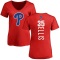 Women's Drew Ellis Backer Slim Fit T-Shirt - Red