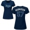Women's Drew Rasmussen Name & Number T-Shirt - Navy