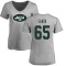 Women's Dru Samia Name & Number Slim Fit T-Shirt - Ash