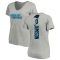 Women's D'Shawn Jamison Backer V-Neck T-Shirt - Ash